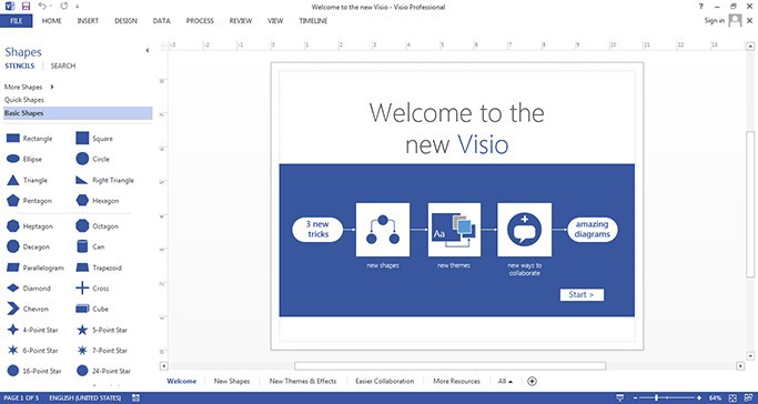 Download and install visio 2016